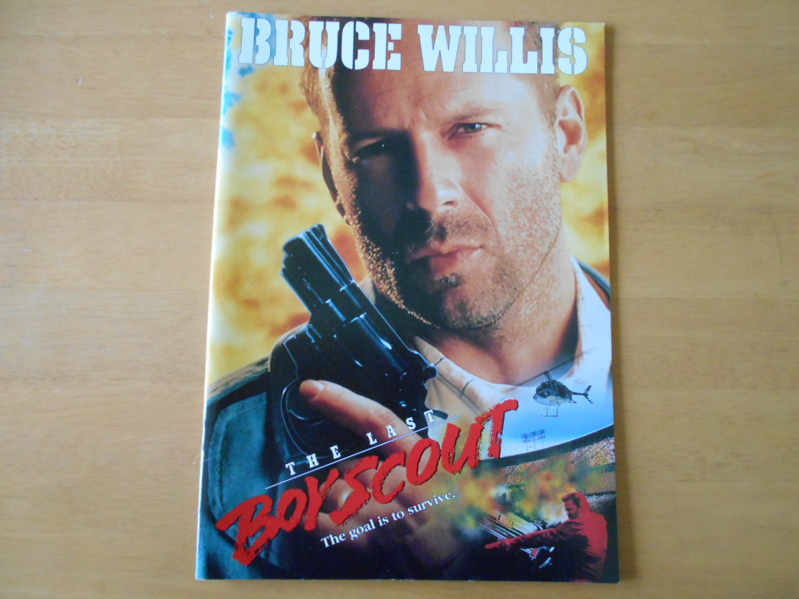 The Last Boy Scout Movie Program Japan 1991 Used Bruce Willis Noble Willingham Ebay